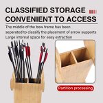 Recurve Bow Stand Factory - Hall Adjustable Holder Mongolian Longbow Bamboo