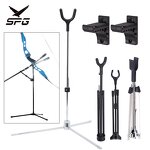 Recurve Bow Stand Factory - Foldable High Holder Takedown Longbow Fiberglass