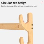 Wooden Wall-Mounted Rack Factory - Bow and Arrow Stand Storage Quiver