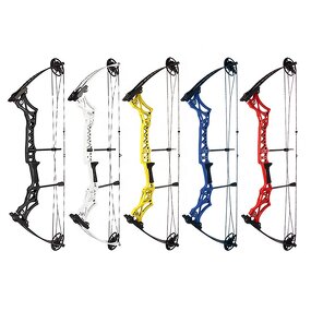 Hunting Compound Bow Factory - 55lbs Alloy Adjustable Adult Outdoor Archery