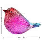 Crystal Bird Figurine Factory - OEM Wholesale Colored Glass Animal