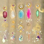 Sun Catcher Manufacturer - OEM Wholesale Hanging Gold Crystal Suncatchers