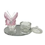 Crystal Nail Polish Cup Manufacturer - OEM 2022 New Design Butterfly Glass