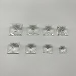 Crystal Beads Factory - OEM Wholesale Various Sizes square Chain Beads