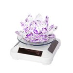Crystal Lotus Supplier - OEM Wholesale Feng Shui Glass with Led Base