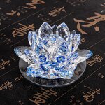 Crystal Lotus Supplier - OEM Wholesale Feng Shui Glass with Led Base