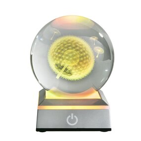 Crystal Ball Night Light Supplier - OEM Various Styles Plastic Wooden Led