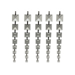 Crystal Beads Factory - OEM Wholesale Various Sizes square Chain Beads