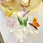 Crystal Glass Butterfly Manufacturer - OEM Multi-colored 3D Stereo