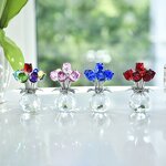 Crystal Rose Factory - OEM Wholesale K9 Glass Flower Figurine