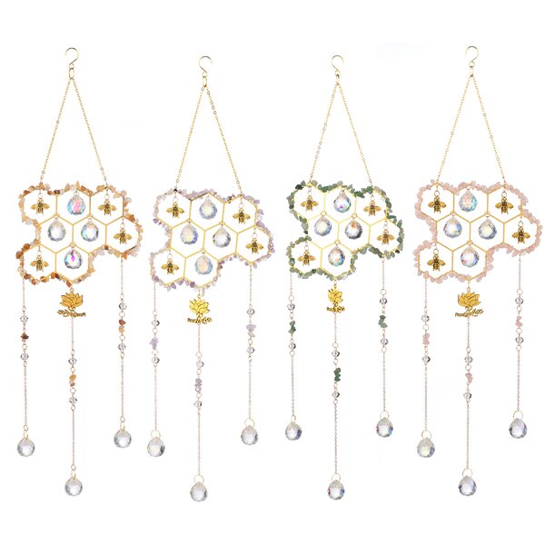 Sun Catcher Supplier - OEM Wholesale Hanging Crystal Gem Suncatcher
