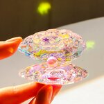 Crystal Pearl Clam Manufacturer - OEM Colorful AB Glass Seashell Figurine