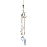 Sun Catcher Factory - OEM Custom Hanging Crystal Moon Star Suncatcher