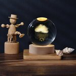 Crystal Galaxy Ball Supplier - OEM Hot Sale Custom 60mm 3D Laser