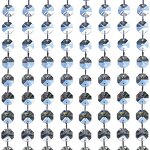 Crystal Beads Chain Supplier - OEM Hanging 14mm Clear Octagon Lamp Garland