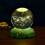 Crystal Ball Lamp Manufacturer - OEM 3d Laser Engraved Galaxy Ball