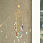 Wind Chimes Factory - OEM Wholesale Hanging Crystal Moon Stars