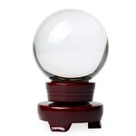 Crystal Ball Manufacturer - OEM Personalized 80mm K9 Glass with Stand