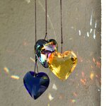 Crystal Heart Supplier - OEM Wholesale Colorful K9 Glass Love Prism