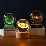 Crystal Ball Night Light Supplier - OEM Various Styles Plastic Wooden Led