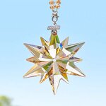 Crystal Snowflake Manufacturer - OEM 2025 Colorful Glass Christmas Ornaments