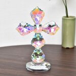Crystal Cross Supplier - OEM Wholesale K9 Glass Tabletop Cross
