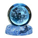 Crystal Ball Lamp Manufacturer - OEM 3d Laser Engraved Galaxy Ball