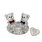 Crystal Brush Cup Factory - OEM 2024 New Design Glass Bear Nail Polish