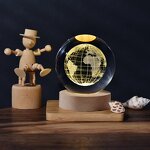 Crystal Ball Factory - OEM Wholesale 3D Laser Engraving Solar System