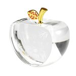 Crystal Apple Manufacturer - OEM Hot Sale 3d Laser Carved K9 Glass