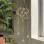 Sun Catcher Supplier - OEM Wholesale Hanging Crystal Gem Suncatcher