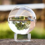 Crystal Ball Manufacturer - OEM Personalized 80mm K9 Glass with Stand