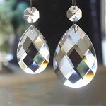 Crystal Pendant Factory - OEM Leyuan Clear Chandelier Replacement Parts