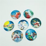 Fridge Magnet Manufacturer - OEM Crystal Glass Customized Christmas