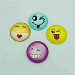 Fridge Magnet Manufacturer - OEM Custom 40mm Round Dome Glass Magnet