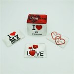 Fridge Magnet Factory - OEM LY-F1003 Rectangular Glass Refrigerator