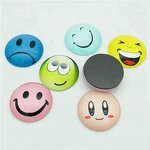 Fridge Magnet Manufacturer - OEM Custom 40mm Round Dome Glass Magnet