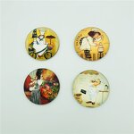 Fridge Magnet Factory - OEM LY-F1009 Glass Refrigerator Magnets