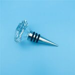 Crystal Wine Stopper Manufacturer - OEM Wholesale New Style Glass Diamond