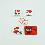 Fridge Magnet Factory - OEM LY-F1003 Rectangular Glass Refrigerator