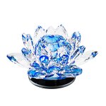 Crystal Lotus Supplier - OEM Rotatable Flower Rotating Glass with Box