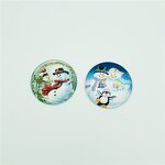 Fridge Magnet Manufacturer - OEM Crystal Glass Customized Christmas