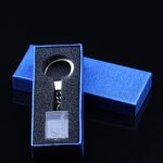 Crystal Key Chain Factory - OEM Wholesale Custom Rectangular 3d Laser