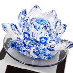 Crystal Lotus Supplier - OEM Wholesale Feng Shui Glass with Led Base