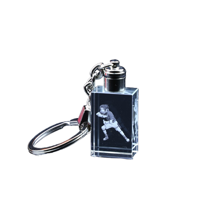 Crystal Key Chain Factory - OEM Wholesale Custom Rectangular 3d Laser