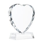 Crystal Paperweight Supplier - OEM Wholesale Custom Sublimation Heart