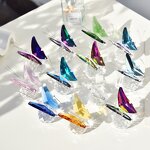 Crystal Figurine Manufacturer - OEM Personalized Butterfly with Ball