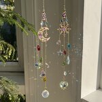 Sun Catcher Manufacturer - OEM Hanging DIY Crystal Moon Star Kit
