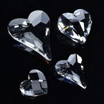 Crystal Beads Supplier - OEM Wholesale K9 Heart Shape Glass Prisms