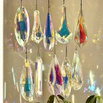 Crystal Pendant Supplier - OEM Custom Hanging Large AB Suncatcher